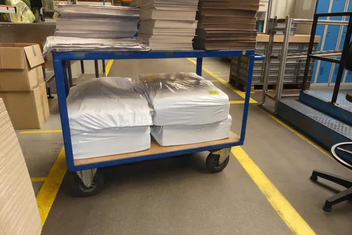 Rollcart - Etagen-Transportwagen, ohne Inhalt Tragkraft: 500 kg